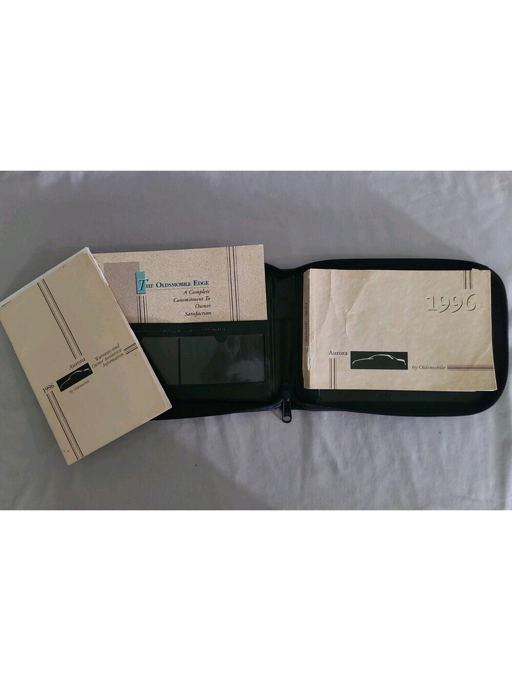 1996 Oldsmobile Aurora Factory Original Glovebox Owners Manual Book Portfolio